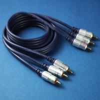 High quality 3 x RCA plug to 3 x RCA plug cable