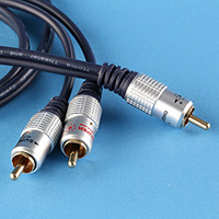 High quality 1RCA to 2RCA audio/ video cable