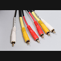High Quality 3 x RCA Plug to 3 x RCA Plug Cable