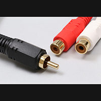 High Quality 3.5 Stereo Plug to 2x RCA Female Plug Cable