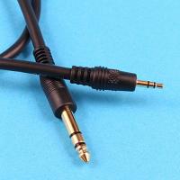 High quality 3.5 stereo plug to 6.3 stereo plug cable