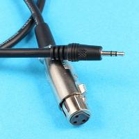 High quality Canon female to 3.5 stereo plug cable