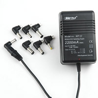 Drect plug-in switching power supply with 2200mA max.